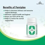 Charak Pharma Femiplex Tablet for abnormal white discharge in women (75 Tablets (Pack of 2)) - Fast Shipping to USA - Image 5