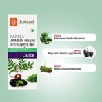 KRISHNA'S HERBAL & AYURVEDA Krishna'S Karela Jamun Neem Juice-1000 Ml Blend Of Fresh Karela, Neem Juice & Jamun Seeds Ayurvedic Solution For Balancing Sugar Levels, Pack Of 1 - Fast Shipping to USA - Image 4