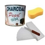 PMPEARL Waxing Kit Combo (Charcoal Wax (600 gm) + Wax Strips (30) + Spatula + Sponge) - Fast Shipping to USA & Canada