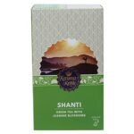 Karma Kettle Shanti- Imported Sencha Green Tea with Jasmine Blossoms, Natural Detox Tea, Weight Loss Tea 25 Pyramid Teabags - Fast Shipping to USA & Canada