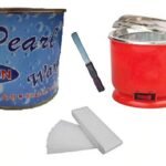 PMPEARL Waxing Kit Combo (Auto Cut Wax Heater + D-Tan Wax (600 gm) + Wax Strips (30) + Wax Spatula) - Fast Shipping to USA & Canada