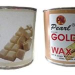 PMPEARL Wax Combo -White Chocolate Wax (600 gm) + Gold Wax (600 gm) - Fast Shipping to USA & Canada