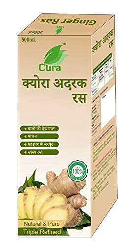 Cura Adrak Ras (Ginger) 500ml. - Fast Shipping to USA