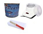 PMPEARL Waxing Kit Combo (Wax Heater + D-Tan Wax (600 gm) + Wax Strips (30) + Wax Spatula) - Fast Shipping to USA & Canada