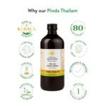 Kerala Ayurveda Pinda Thailam 450 Ml | Gout Joint pain relief Oil | Relief Oil | Relieves Burning Sensation in Varicose Veins |With Manjistha and Anantamul | Sesame Oil Base| Reduces redness and swelling | Helps in gout |100% Ayurvedic - Fast Shipping to USA - Image 7
