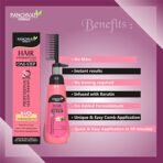 Panchvati Herbals Professional Keratin One-Step Hair Straightener Cream with Easy Comb Applicator, 30 Minutes Therapy for Instant Results - 150 ml - Fast Shipping to USA & Canada - Image 7