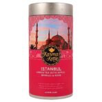 Karma Kettle-Istanbul - 75 GMS | Travel Teas I Hibiscus Apple Green Tea |With Berries & Rose | Loose Leaf Tea | Whole Leaf Tea to Promote Healthy Glowing Skin | Immunity Booster Tea | 100% vegan - Fast Shipping to USA & Canada - Image 2