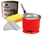PMPEARL Waxing Kit/Wax Kit Combo Includes (GOLD Wax + Wax Strips + Wax Spatula) - Fast Shipping to USA & Canada