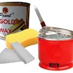 PMPEARL Waxing Kit/Wax Kit Combo Includes (GOLD Wax + Wax Strips + Wax Spatula) - Fast Shipping to USA & Canada