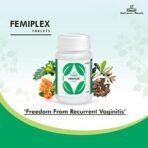 Charak Pharma Femiplex Tablet for abnormal white discharge in women (75 Tablets (Pack of 2)) - Fast Shipping to USA - Image 3