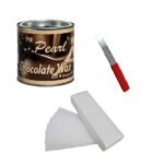 PMPEARL Waxing Kit/Wax Kit Combo Kit Includes (Wax Heater + WAX + WAX Strips + WAX Knife) (Chocolate.) - Fast Shipping to USA & Canada
