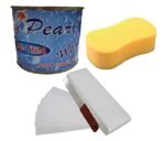 PMPEARL Waxing Kit Combo (D-Tan Wax (600 gm) + Wax Strips (30) + Wax Spatula + Sponge) - Fast Shipping to USA & Canada