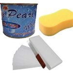 PMPEARL Waxing Kit Combo (D-Tan Wax (600 gm) + Wax Strips (30) + Wax Spatula + Sponge) - Fast Shipping to USA & Canada