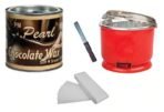 PMPEARL Automatic Waxing 'Electric Wax Heater Device, Full Body Wax (600 g) Tin Can, Non-Woven Waxing Strips (60 Strips), Wax Applicator Knife and Waxing Kit - Fast Shipping to USA & Canada