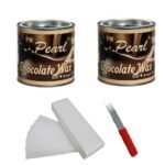 PMPEARL Chocolate Wax 600gm(2 Pcs) + 60 Pcs Waxing Stripes+ 1 Waxing Spatula - Fast Shipping to USA & Canada
