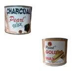 PMPEARL Wax Combo- Charcoal Wax (600 gm) + Gold Wax (600 gm) - Fast Shipping to USA & Canada