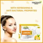 Panchvati Herbals Face and Bathing Soap Lemon Help for Refreshing & Hydrating,Lightens Pigmentation, Anti-Bacterial Combo Pack of 6 (100g each) - Fast Shipping to USA & Canada - Image 6
