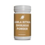 Cura Mahaveer Amla, Reetha, Shikakai Powder for Hair Pack | Natural Hair Cleanser | 100% Natural, No Chemical, No Preservative | Prevents Hairfall & Dandruff | Boost Hair growth Pack of 2 - Fast Shipping to USA & Canada