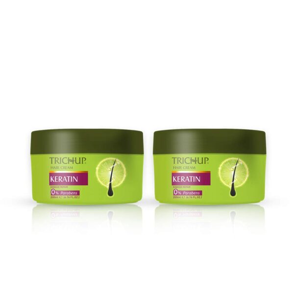 Trichup Keratin Hair Cream ? 200 ml (Pack of 2)