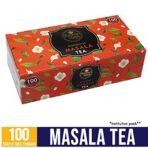 Karma Kettle Masala Tea Unbleached and Staple-Free Teabags with Natural Flavourings (100 Double Chambered Teabags), 200 g - Fast Shipping to USA & Canada - Image 3