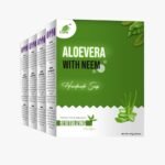 CURA Aloe Vera Neem Soap 125gm x 4 I Medicated Natural Handmade Soap I For Soft & Healthy Skin I Suitable for all skin types Pack of 4 X 125gm each - Fast Shipping to USA & Canada