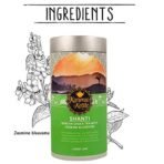 Karma Kettle Shanti- Imported Sencha Green Tea with Jasmine Blossoms, Natural Detox Tea, Weight Loss Tea, Loose Leaf 75 GMS, 75 g - Fast Shipping to USA & Canada - Image 4