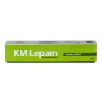 Kerala Ayurveda KM Lepam - 20 g | Headache Relief Balm | Ayurvedic Balm for Headache | Herbal Pain Balm | 100% Ayurvedic | With Sallaki, Aloe Vera, Kapoora, Original Beeswax | 20g - Fast Shipping to USA
