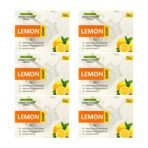 Panchvati Herbals Face and Bathing Soap Lemon Help for Refreshing & Hydrating,Lightens Pigmentation, Anti-Bacterial Combo Pack of 6 (100g each) - Fast Shipping to USA & Canada - Image 2
