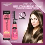 Panchvati Herbals Professional Keratin One-Step Hair Straightener Cream with Easy Comb Applicator, 30 Minutes Therapy for Instant Results - 150 ml - Fast Shipping to USA & Canada - Image 6