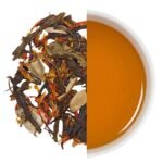 Karma Kettle Gulmarg Kashmiri Kahwa Green Loose Aromatherapy Natural Detox Tea Leaf with Almonds, Saffron, Apricots, Spices, 50 g - Fast Shipping to USA & Canada