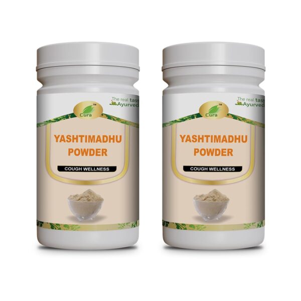 CURA Yashtimadhu Powder 200gm I Mulethi Powder I Licorice Root Powder I For Respiratory Gastric Wellness - Fast Shipping to USA