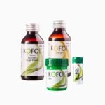 Charak Kofol Cough Care Kit - Kofol Syrup Ayurvedic - 100ml, Kofol Gargle - 100ml, Kofol Chewable Tablets (60 tablets, 1 units), Kofol Rub 20.5 gm ? 1 unit - Fast Shipping to USA