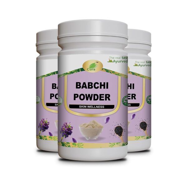 CURA Babchi Powder I 300GM I Pack of 3 I Each 100gm - Fast Shipping to USA & Canada