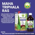 BASIC AYURVEDA Maha Triphala Ras (Juice) With Aloe Vera & Mint 500 Ml | Ayurvedic Supplements for Digestive Health | First Press Virgin Juice - Fast Shipping to USA - Image 5