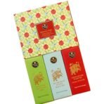 Karma Kettle Essential India Gift Box with Assam Second Flush Tea, Darjeeling First Flush Tea, Nilgiri Winter Frost Black Tea - 30 Pyramid Teabag, 60 g - Fast Shipping to USA & Canada - Image 2