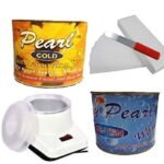PMPEARL Waxing Kit Combo (Wax Heater + Cold Wax (600 gm) + Dtan Wax (600 gm) + Wax Strips (30) + Wax Spatula) - Fast Shipping to USA & Canada