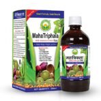 BASIC AYURVEDA Maha Triphala Ras (Juice) With Aloe Vera & Mint 500 Ml | Ayurvedic Supplements for Digestive Health | First Press Virgin Juice - Fast Shipping to USA - Image 2