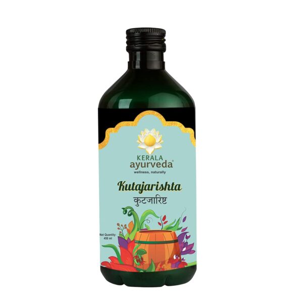 Kerala Ayurveda Kutajarishta 450 Ml - Fast Shipping to USA