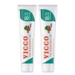 Vicco Vajradanti Ayurvedic Paste with 18 essential Herbs and Barks (Pack of 2) (Sugar Free, 160g) - Fast Shipping to USA & Canada