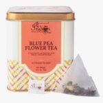 The Indian Chai - The Indian Chai - Blue Pea Flower 30 Pyramid Tea Bags || Rich in Antioxidants || Promotes Hair and Skin Health || Helps with Digestion || Boosts Metabolism || Helps Relieve Stress - Fast Shipping to USA & Canada
