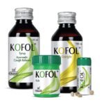 Charak Health Care Kofol Combo - Kofol Chewable Tablet (60 Tab) | Kofol Syrup (100 ML) | Kofol Gargle (100 ML) | Kofol Rub (25 ML) - Fast Shipping to USA