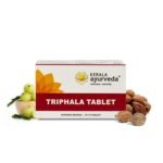 Kerala Ayurveda Triphala Tablet - 100 Tablets | Digestion Supplement for Gut Health | Boosts Metabolism & Relives Constipation | Regulates Bowel Movement | Ayurvedic Formulation with Amla & Baheda - Fast Shipping to USA