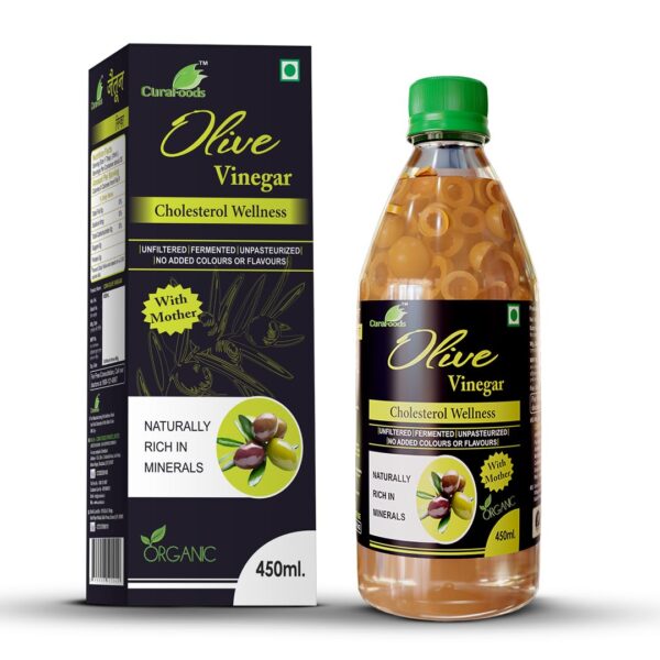 Cura Olive Vinegar (Zaitoon Sirka) 450ml. - Fast Shipping to USA