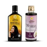 Kerala Ayurveda Kesini Oil (100 Ml) + Neelibringadi Keram (200 Ml) for Hair - Fast Shipping to USA & Canada