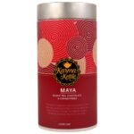 Karma Kettle Maya Chocolate Tea with Assam Black Tea, Choco chips, Coffee Beans, Cranberry, Choco nibs and Chocolate (75gms Loose Leaf Tin), 75 g - Fast Shipping to USA & Canada