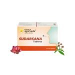 Kerala Ayurveda Sudarsana Tablet | Relieves Viral Infections | Eases High Temperature, Chills, and Cold | Relieves Headache, Sore Throat, and Cold | Ayurvedic Anti-viral Tablets| No Artificial Flavors| 100% Ayurvedic |With Kirathatiktha, Musta, Patmaka, Murva, and Kutaja | - Fast Shipping to USA