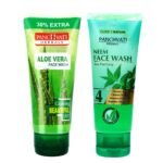 Panchvati Herbals Aloe Vera Face Wash 60 Ml & Neem Face Wash 60 Ml, Combo 120 Ml - Fast Shipping to USA & Canada