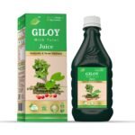 CURA AYURVEDIC Giloy with Tulsi Juice II Immunity booster with richness of Giloy & Tulsi II Supports Platelet Count II 500ml - Fast Shipping to USA