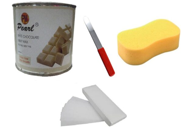 PMPEARL Waxing Kit/Wax Kit Combo (Pack of 4) - Fast Shipping to USA & Canada