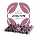 Charak Pharma Arjunin Capsule for Heart Health For Men- 20 Capsules (Pack of 2) - Fast Shipping to USA